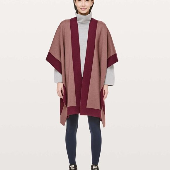 lululemon athletica Jackets & Blazers - * NWT Lululemon Bundle Up Wrap Spanish Oak / Savannah, One Size